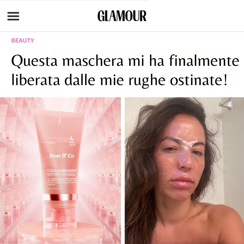 Maschera Notturna al Collagene