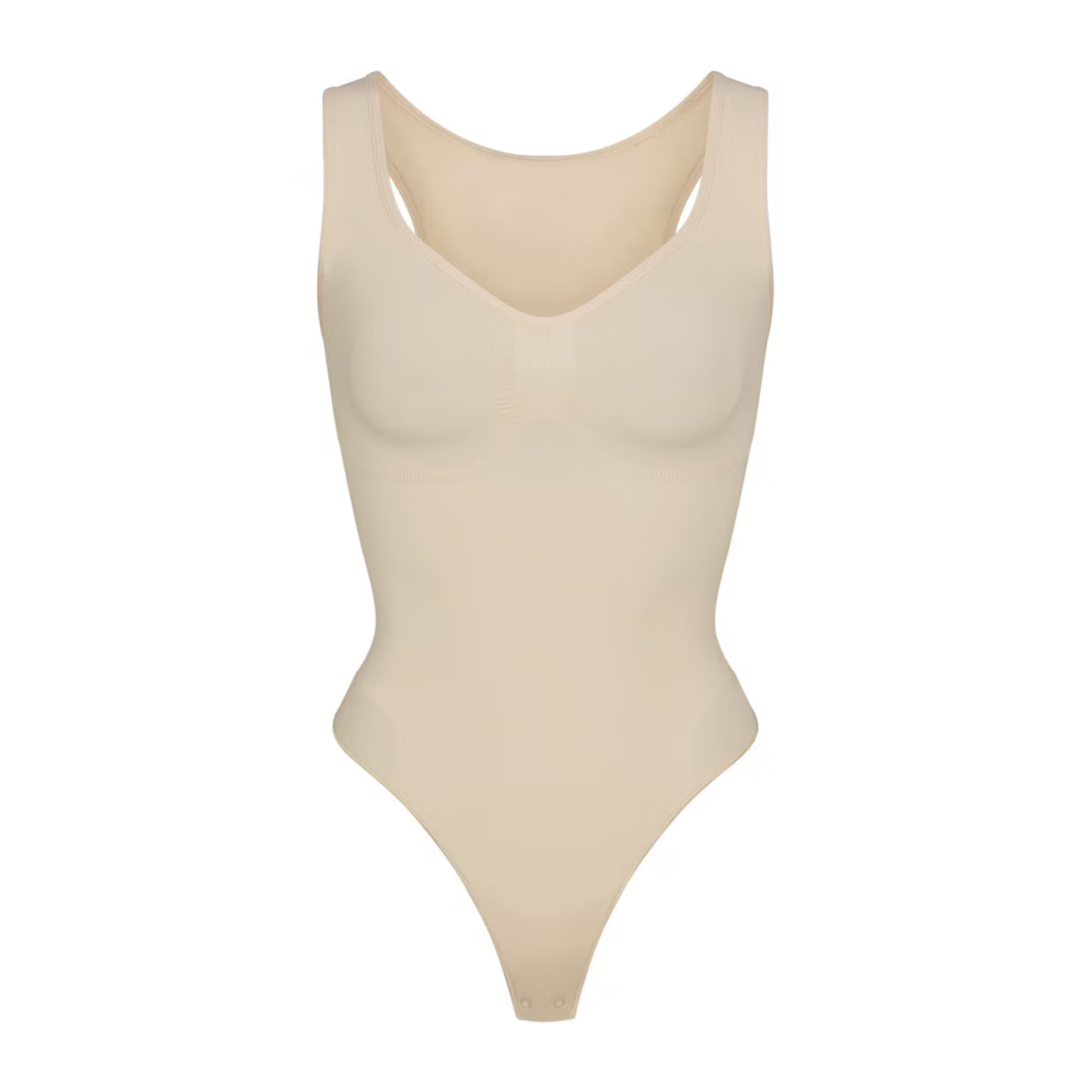 Body con Scollo Tondo e Perizoma